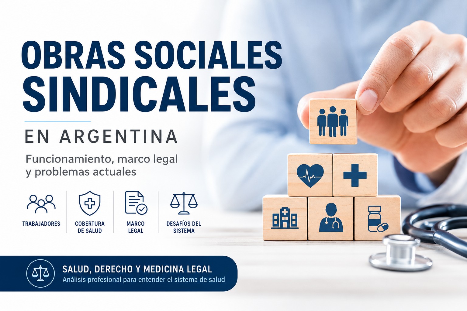 Obras sociales sindicales en Argentina: sistema de salud con cobertura, marco legal y trabajadores representados en esquema médico