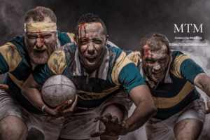 Jugadores de Rugby