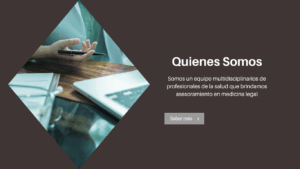 Quienes somos, médicos al servicio de su salud y de la justicia
