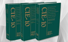 Libros de la clasificación Internacional de enfermedades. CIE-10