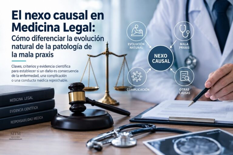 Nexo causal en Medicina Legal y análisis de mala praxis médica